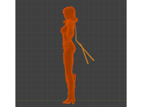 AYANE - Cyber Kunoichi Combat Suit 3D Model