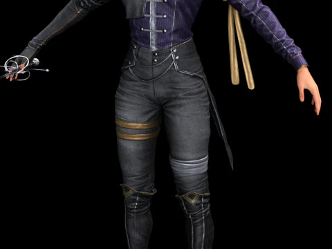 MAELLE OBSCUR Expedition 33 3D Model