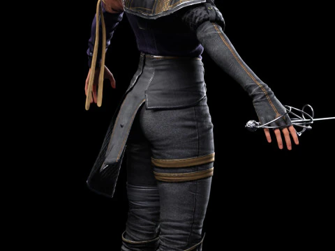 MAELLE OBSCUR Expedition 33 3D Model