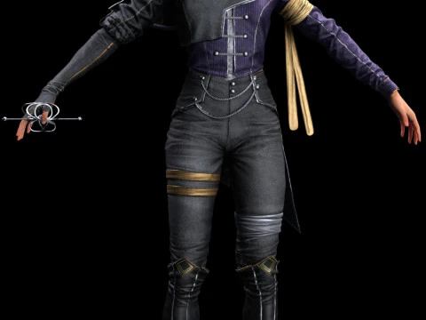 MAELLE OBSCUR Expedition 33 3D Model