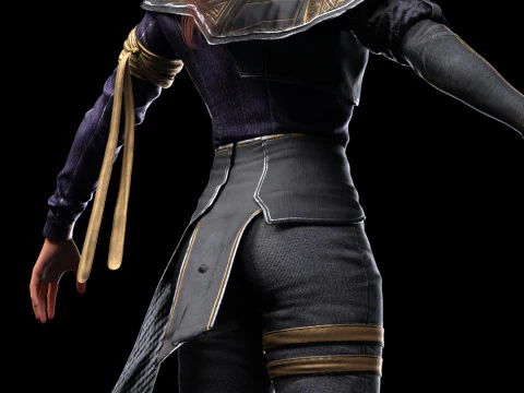MAELLE OBSCUR Expedition 33 3D Model