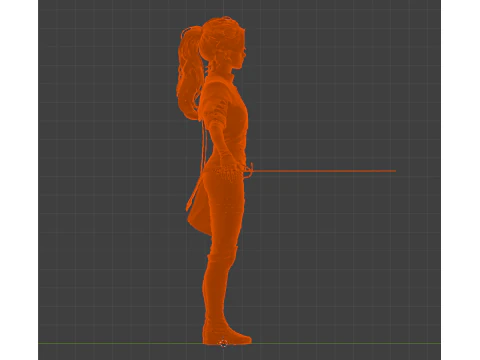 MAELLE OBSCUR Expedition 33 3D Model