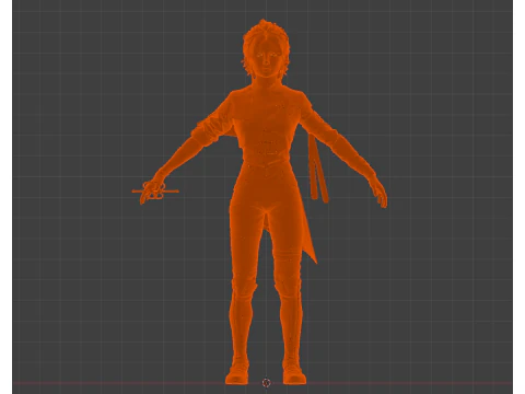 MAELLE OBSCUR Expedition 33 3D Model
