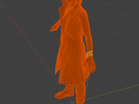 V - Devil May Cry 5 3D Model