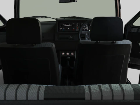 Volkswagen Golf GTI Mk1 Iconic Hot Hatch 3D Modell