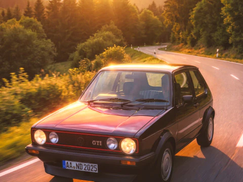 Volkswagen Golf GTI Mk1 Iconic Hot Hatch 3D Modell