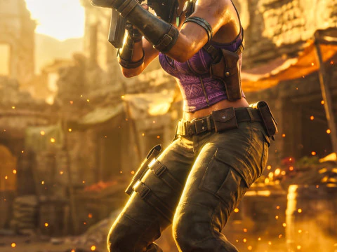 Vanguarda das Savanas Sheva Alomar Modelo 3D