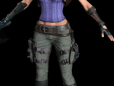 Savanların &Ouml;nc&uuml;s&uuml; Sheva Alomar 3D Model