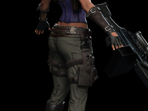 Savanların &Ouml;nc&uuml;s&uuml; Sheva Alomar 3D Model