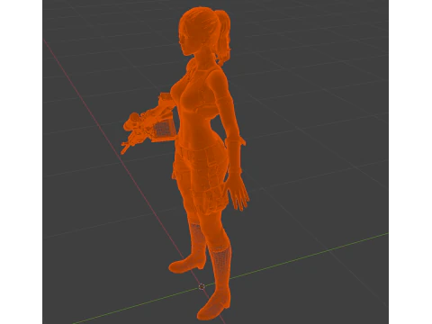 サバンナス ヴァンガード シェバ アロマー 3Dモデル