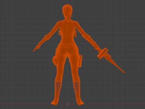 Savanların &Ouml;nc&uuml;s&uuml; Sheva Alomar 3D Model