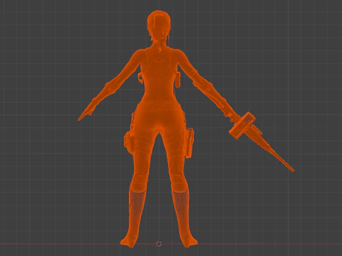 サバンナス ヴァンガード シェバ アロマー 3Dモデル