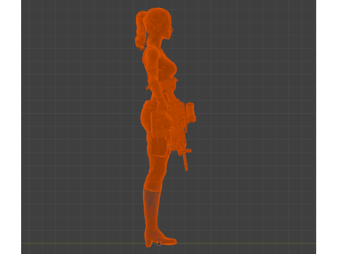 Savanların &Ouml;nc&uuml;s&uuml; Sheva Alomar 3D Model