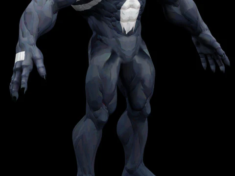 Lethal Symbiote Venom 3D Model