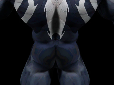 Lethal Symbiote Venom 3D Model