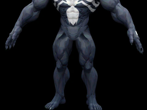 Lethal Symbiote Venom 3D Model