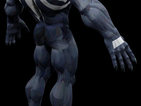 Lethal Symbiote Venom 3D Model