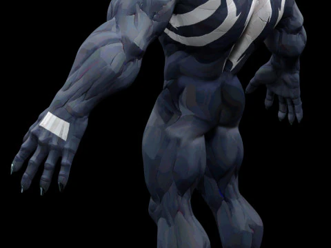 Lethal Symbiote Venom 3D Model
