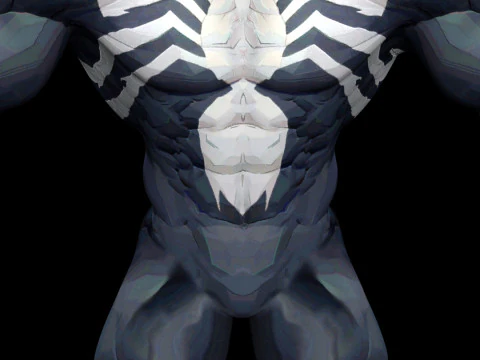 Lethal Symbiote Venom 3D Model