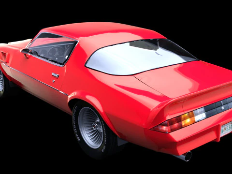 Vintage Velocity 1979 Chevrolet Camaro Z28 3D Model