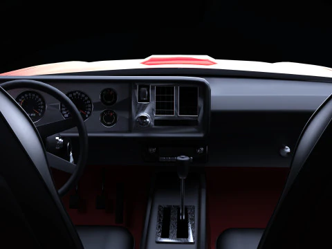 Vintage Velocity 1979 Chevrolet Camaro Z28 3D Model