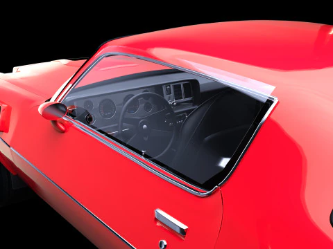 Vintage Velocity 1979 Chevrolet Camaro Z28 3D Model