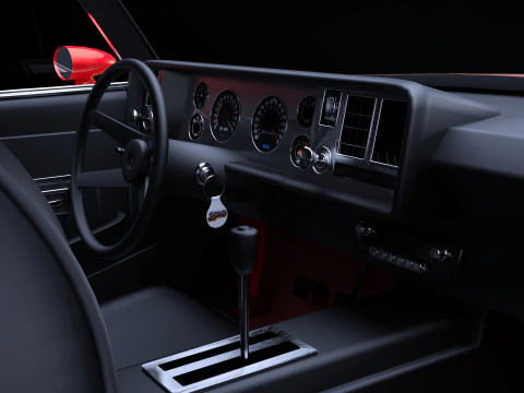 Vintage Velocity 1979 Chevrolet Camaro Z28 3D Model