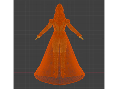 La duchessa di Toussaint Anna Henrietta Modello 3D