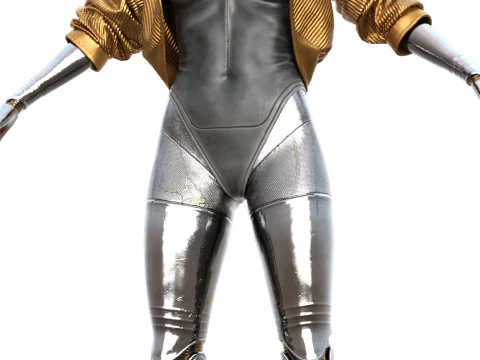 The Gilded Guardian Atomic Heart Twin 3D Model