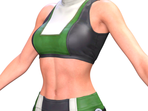 Special Forces Commander Sonya Blade 3D Model