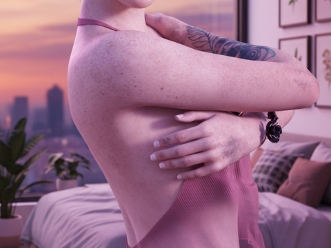 Hayatta Kalanların Direnci Ellie Williams 3D Model