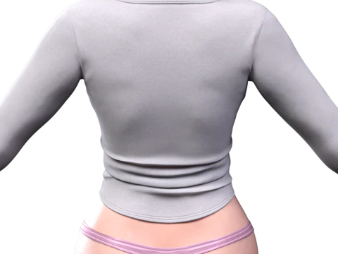 The Golden Eagles Daughter Ashley Graham 3D Model