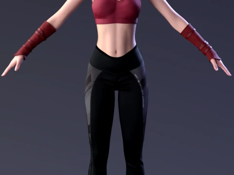 Jessie Rasberry - Avalanche Operative Sportswear Edition 3D Model