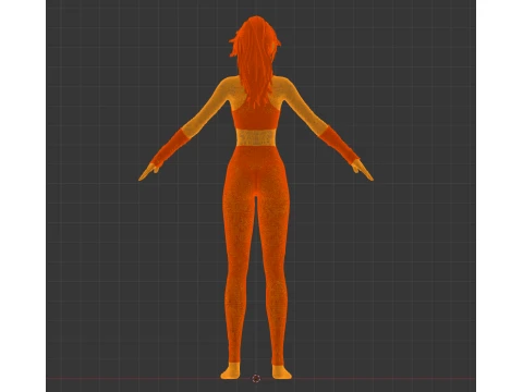 Jessie Rasberry - Avalanche Operative Sportswear Edition 3D Model