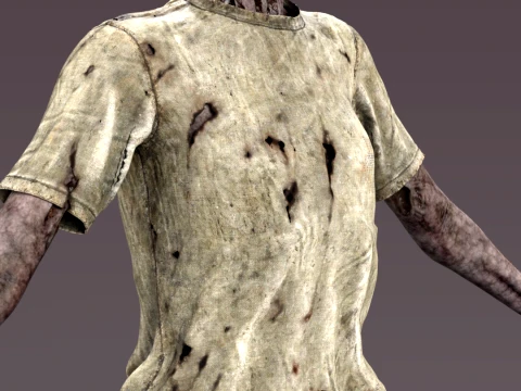 Claire Redfield Undead Stalker - Pacchetto Survival Horror Modello 3D
