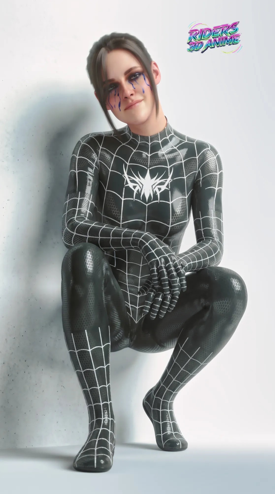 Kristen Stewart - Symbiote Host Asset 3D Model .c4d .max .obj .3ds .fbx .stl .blend 