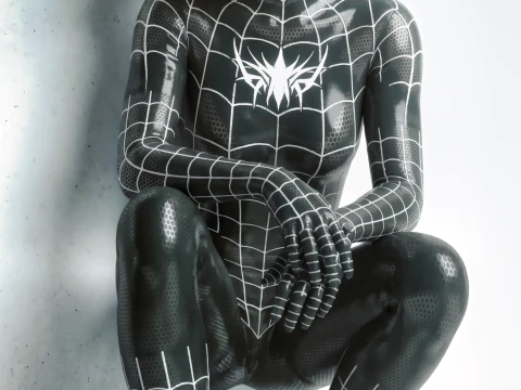 Kristen Stewart - Symbiote Host Asset 3D Model