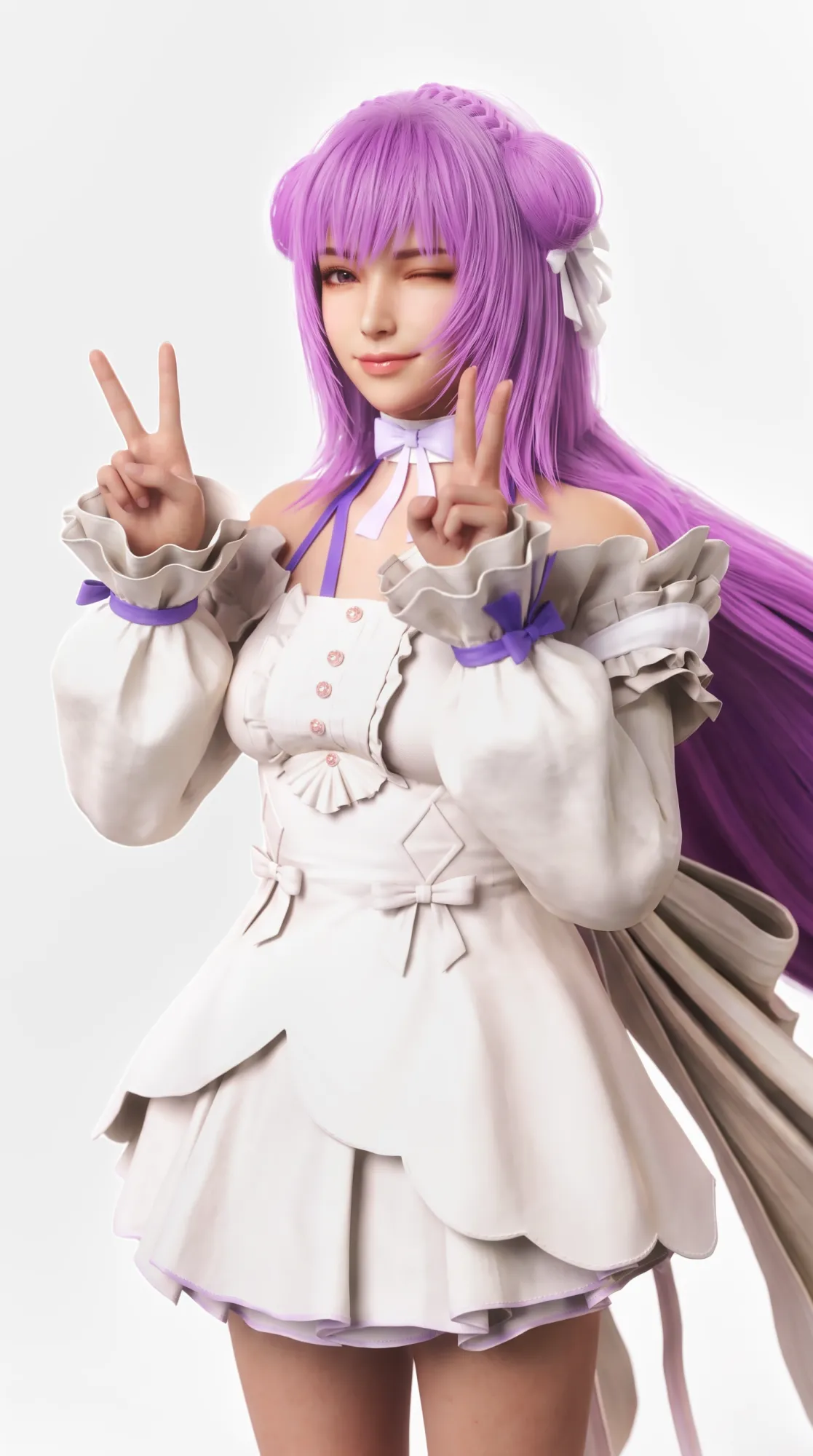 EVE - Protocol Angel 3D Model .c4d .max .obj .3ds .fbx .stl .blend 