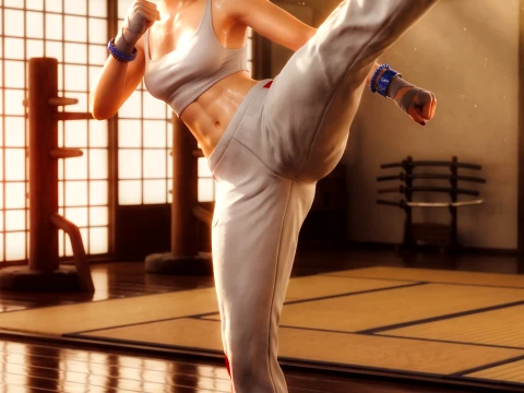 Chun-Li - Training Protocol Athletic Edition 3D Model