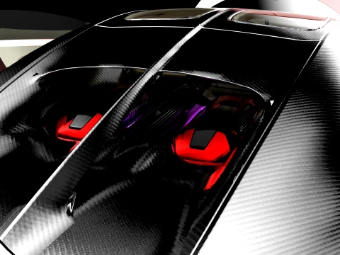Bugatti Chiron - Hypercar 3D Model