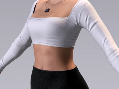 Ada Wong The Blueprint of a Spy Technical Rigging Edition 3D Model