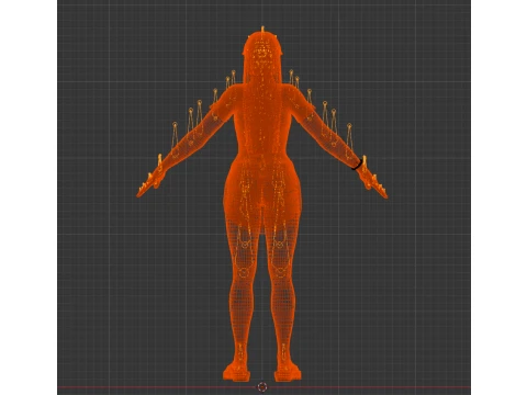 Kasumi - The Moonlight Kunoichi Azure Silk Edition 3D Model
