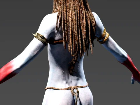 Varang - Leader of the Ash People 3D Model