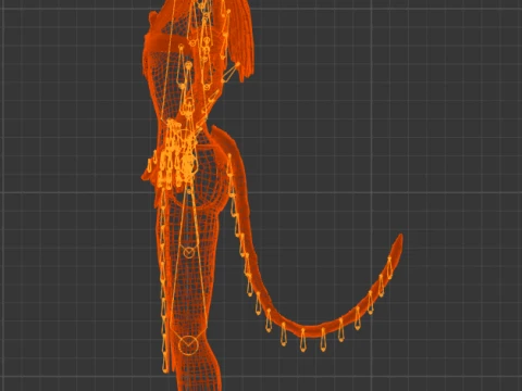 Varang - Leader of the Ash People 3D Model