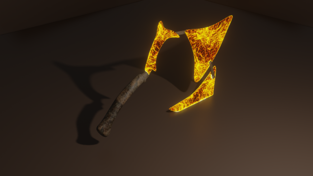 AXE 3D Model .c4d .max .obj .3ds .fbx .stl .blend 