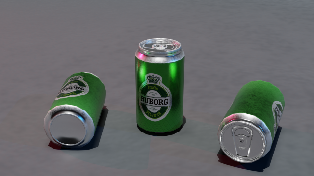 Beer can 3D 모델 .c4d .max .obj .3ds .fbx .stl .blend 