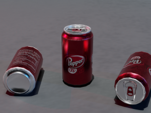 Beer can 3D 모델