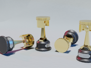 Piston Cup 3D-Modell