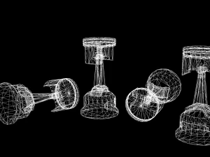 Piston Cup 3D Model