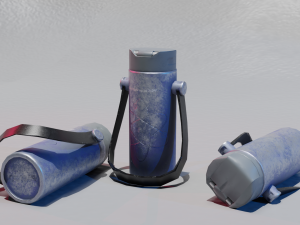 Thermos bottle 3D Model